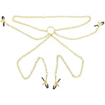 Caazeouu Nipple Clamps Clitoris Clamps Vaginal Clip Women Bdsm Nipple Play Adult Flirting Toys Erotic Toys Labia Chain Clips Labia Clamps Spreader Straps