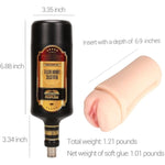 Sex Machine Attachment, Male Masturbator Cup With 3Xlr Connector,Sex Toys For Men Adult Pocket Pussy Man Masturbation Stroker