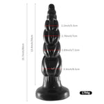 15.7Inch Huge Anal Plug + 17.3 Inch Super Long Dildo