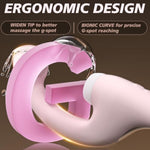Triple Tech Women Pleasure Sex Toy β Vibrator For Women With Changeable Heads, 5 Licking, 5 Vibration & 5 Wiggling Modes, Multi-Stimulation Sex Toys For Clitoris, Nipple, G-Spot & Anal