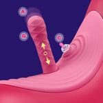 Vvd Sex Saddle With 3 Attachments Riding Sex Machine For Women, Thrusting Sex Toy For Pleasure With 4 Function And Remote Control, Wireless Adult Sex Toy Flapping Vibrator Dildo For Anal Play