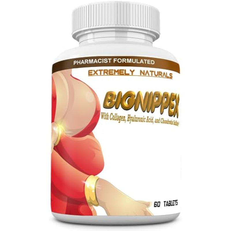 BIGNIPPEX Nipple Enlargement - Nipple Size Increase – Natural Nipple Augmentation - Get a Firm, Fuller and Curved Full Size Nipples. 60 Tablets