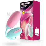 Honey Peach Bullet Vibrator Sex Toys Mini Vibrator For Women With 8 Pleasure Modes Remote Control Female Vibrator Waterproof Adult Sex Toys