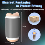 Male Masturbator Sex Toys For Men - Dual Open Ended Stroker Penis Training Device, Hands-Free Blowjob Masturbation Cup, Full-Tunnel Design, Extender For Prolong Endurance Adult Sex Toys & Games