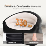Inflatable Couch Outdoor Air Sofa,Blow Up Couches Lazy Sofa For Camping, Single Size