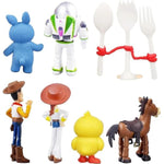 7Pcs Action Figures Story Birthday Decorations – Durable And Safe Mini Figurines With Beloved Animation Characters Story Party Favors – Cute Figurine Set For Boys And Girls, Stocking Fillers