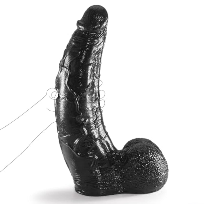 17" Giant Realistic Dildo,3.66" Diameter Super Huge Size Dildo With Big Glan For Deepest Sex,Sex Toys With Strong Suction Cup For Hands-Free Play, Thick Dong Adult For Advanced Women Men Gay