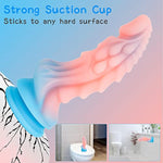 Realistic Monster Dildo Sex Toys: 8.66 Inch Big Huge Anal Dildo With Strong Suction Cup For Hands-Off Play, Liquid Silicone Thick Dildos Adult Toys For Women Or Men