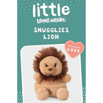 Little Snugglies Stuffed Animal | Soft Toy Gift For Kids (Lion)
