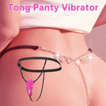 Thong Panty Wearable Vibrator Adult Sex Toys For Women, App & Remote Control Clitoris Stimulator Novelties Adult Toys With 9 Vibrations, Mini Discreet Butterfly Vibrator For Women Couple (Pink)
