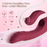 Vibrator Sex Toys Adult Dildo - 6 In 1 Detachable Set Heating App Vibe With 7 Tapping 7 Thrusting 10 Vibration, Female True Clit Nipple G Spot Anal Stimulator For Women Men Couples Game
