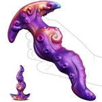 Large Tentacle Butt Plug Monster Anal Plug Sex Toys For Men, Huge Knot Fantasy Anal Dildo With Safe T-Base, Soft Silicone Wearable Buttplug Male Prostate Anal Trainer Dilator Adult Toy For Women Men