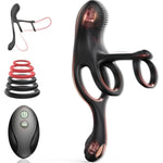 Sex Toys Vibrating Cock Ring For Men, Penis Ring Sleeve With Clitoral G Spot Anal Perineum Massager, Male Couples Penis Extender Vibrator Dildo With 10 Vibrations, Remote Control Adult Sex Toy & Games