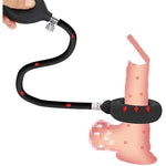 Silicone Inflatable Bondage Expansion Penis Ring Cock Ring Training Masturbation Device Sex Toys