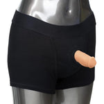 Packer Gear 4 Inch Ultra-Soft Silicone Stp (Stand-To-Pee) Packer Penis - Ivory Se-1582-20-3