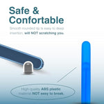 Lube Injector Syringe Reusable Long Is Soft And Slim. Lube Launcher Includes Bag. Anal Lube Applicator Is Thin And Light. Lube Shooter For Anal Numb