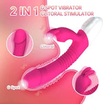 Realistic Vibrator Dildo Adult Toys G Spot Vibrator with 7 Modes, Waterproof & Rechargeable Silicone Dildos Rabbit Vibrators, Adult Sex Toys for Women