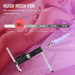 Thrusting Dildo Sex Machine With Remote Control, Automatic Dildo Thrusting Machine Gun For Vaginal Anal Sex Massage, Adult Toy For Men Women Couples, Electric Dildo Machine W 8" Attachment