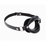 Open Mouth Gag Red Lips Shaped Oral Sex Gag Bondage Restraints Fetish Bdsm Slave Sex Toy O Ring Mouth Gag Red Lips Erotic Adult Sex Products(Black)