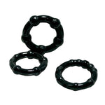 Male Condoms 12 Count, Cock Rings For Men (3 Pack) Bundle