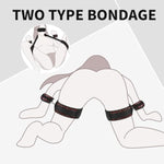 Bdsm Sex Bondage Restraints Set With Hands Wrist & Thigh Cuffs,Bed Retraint Sex Toys For Women Sex Swing Adjustable Handcuffs Ankle Cuffs Blindfold Restraint Bondaged Kit Adult Sex Toys For Couples