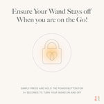 Fliq Bending Dual-Function Vibrator Wand | Sex Toys | Personal Massager | 10 Vibrations & 10 Flicking Patterns | G Spot Vibrator | Adult Toys | Gifts For Women - Off White