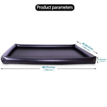 Inflatable Massage Sheet Pvc Waterproof Sex Furniture For Bedroom Nuru Massage Therapy Gel Air Mattress Sheets Queen Waterproof Blanket For Bed Rubber Novelties Sex Toys Couple Products Set