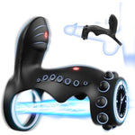 Vibrating Penis Ring Cock Sleeve - Clitoral G-Spot Vibrator Penis Extender With 10 Intense Vibration Modes, Dual Ring Adult Sex Toys Stimulator Massager For Men Erection Enhancing & Female Pleasure