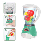 Play Kitchen Toys, Pretend Play Kitchen Appliances Toy Set With Coffee Maker, Mixer, Toaster With Realistic Lights& Sounds, Birthday Gift For Kids Ages 3-5 4-6 6-8 (Green)