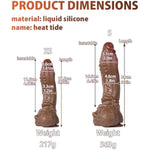 Realistic Monster Dildo For Men - Silicone Dildo Whit Suction Cup, Holding Dragon Dildos Whit Spikes, Sex Toy For Anal And Vaginal Use, Fantasy Dildo For Men And Women? Adult Toys