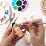 Wooden Arch Kit, Unfinished Wooden Figures for DIY Art Craft Painting Drawing