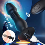 Wireless Telescopic Anal Vibrator with 10 Vibration Modes for Men and Women