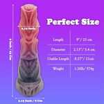 Realistic Monster Silicone Dildo, 9 Inch Big Shaped Liquid Dildo With Strong Suction Cup, Liquid Silicone Huge Thick Dildo, Anal Plug Dildo Prostate Massager, Adult Sex Toy For Women Men And Couples