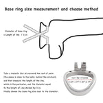 Male Cock Cage Adult Game Sex Toy Ergonomic Design Stainless Steel Stealth Lock J3245 45Mm