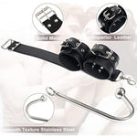 Anal Hook Bdsm Sex Bondage - Neck To Wrist Behind Back Handcuffs Collar With Anal Trainer & Ball Gag, Adult Sex Toys Bondage Gear & Accessories For Couple Beginner Sm Game Role Play Fetish Toy