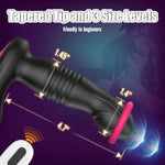 Prostate Massager Anal Vibrator, Male Sex Toys For Men Gay Thrusting Vibrating Butt Plug, Prostate Massage Device Anal Dildo Toy Penis Vibrators With Cock Ring, Mens Sex Toy Consolador Para Hombre