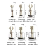 1 Pair Nipple Sucker Toys For Adult Sex Toy Nipple Pump Cupping Women Breast Stimulation Nipple Massager For Lovers Sm Play (Inner Diameter 2Cm)