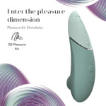 Next 3D Pleasure Air Clitoral Sucker Sex Toy Stimulator | Suction Vibrator For Women And Couples Vibrating Adult Sex Toys With 14 Intensity Levels Waterproof Clit Sucker | Sage