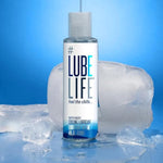 Lubelife Water-Based Cooling Lubricant, Personal Warming Lube For Men, Women And Couples, Non-Staining, 4 Fl Oz
