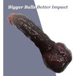 8.6" Curved Realistic Dildo For 3Xlr Sex Machine Liquid Silicone Dildo G-Spot Orgasm Big Dick Wand Lifelike Penis For Vagina & Anal Play(Black)