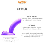 Sex/Adult Toys Vip Super Soft Dildo - 100% Ultra-Premium Matte Finish Silicone, Anal Safe For Men, Women, Couples Purple Haze