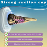 Small Tentacle Dildo Octopus Adult Toy Fantasy Premium Silicone Anal Plug Monster Prostate Massager Hand-Free Thick Sex Toys with Strong Suction Cup Dildos for Women Vagina G Spot Anal Play (6.6 Inch)