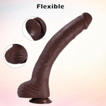 12 Inch Dildo Huge Dildo Long Dildo Large Dildo For Women, Big Realistic Silicone Dildos For Men, Thick Monster Fat Dildo With Suction Cup, Giant Horse Dragon Dildo