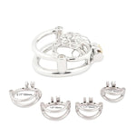 Mens Short Chastity Cages Prevent Escape Design Closed Ring Cock Cage Adult Game Sex Toy S740 (1.57 Inch / 40Mm)