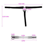 Urethral Sounding For Men Wearable Urethral Dilators Men Anti-Shedding Dilator Urethra Metal Urethra Sound Penis Plug Chastity Devices Exercise Male Penis