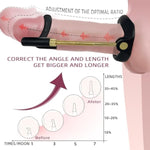 Penis Extender Stretcher Kit, Penis Pump Sex Toys For Men, Male Penis Pump, Penis Trainer, Penis Enlarger, With 6 Silicone Penis Rings, Wearable Adjustable Traction Trainer, Men'S Sex Toys