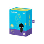 Sweet Treat Vibrator Sex Toy | Adult Toys For Women | Lay-On Vibrator With Rotating Flaps | Vibrating Sexual Pleasure Device | Stimulation Vibrators | Woman Sextoy (Black/Gold)