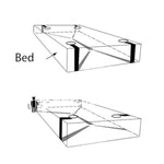 Sex Bondage Bdsm Kit, Under Bed Restraint Bondage Set With Hand Cuffs Ankle Cuff Bondage Collection,Adjustable To Fit All Beds,Sex Games Adult Sex Toys For Men Women Couples