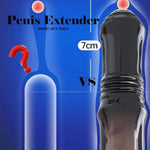 Men's Sex Toys for Couples: Horse Dildo Penis Sleeve and Ball Stretcher with Penis Pump