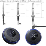 Male Electric Shock Urethral Dilator Plugs With 3 Sizes Set, Metal E-Stim Electrical Stimulation Urethral Sound Penis Torture Anal Plug Masturbation Rod Bdsm Sex Toys For Men Couples Beginner